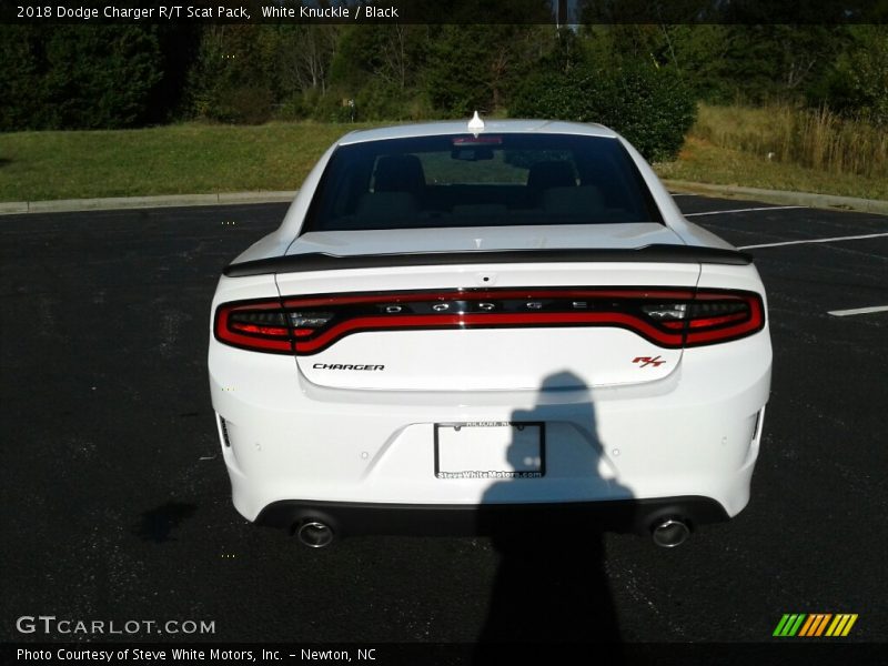 White Knuckle / Black 2018 Dodge Charger R/T Scat Pack