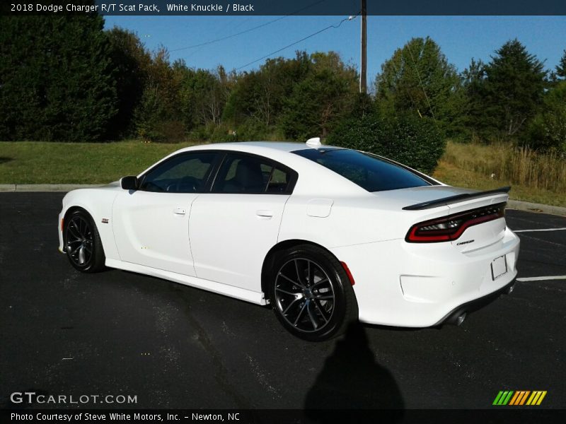 White Knuckle / Black 2018 Dodge Charger R/T Scat Pack