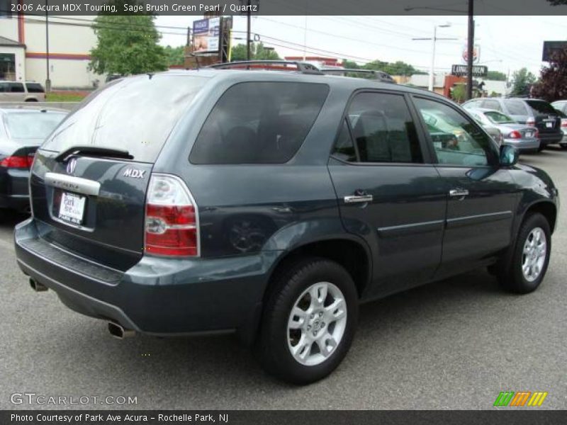 Sage Brush Green Pearl / Quartz 2006 Acura MDX Touring