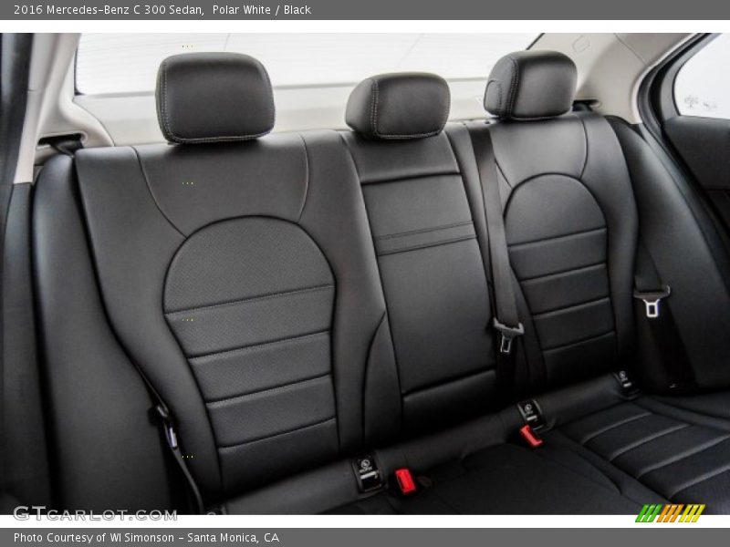 Polar White / Black 2016 Mercedes-Benz C 300 Sedan