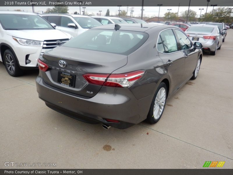 Predawn Gray Mica / Ash 2018 Toyota Camry XLE