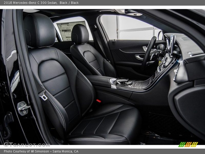 Black / Black 2018 Mercedes-Benz C 300 Sedan