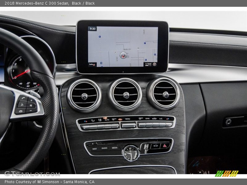 Black / Black 2018 Mercedes-Benz C 300 Sedan