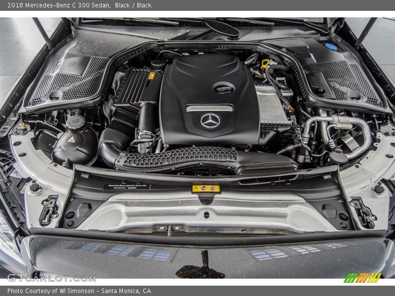 Black / Black 2018 Mercedes-Benz C 300 Sedan