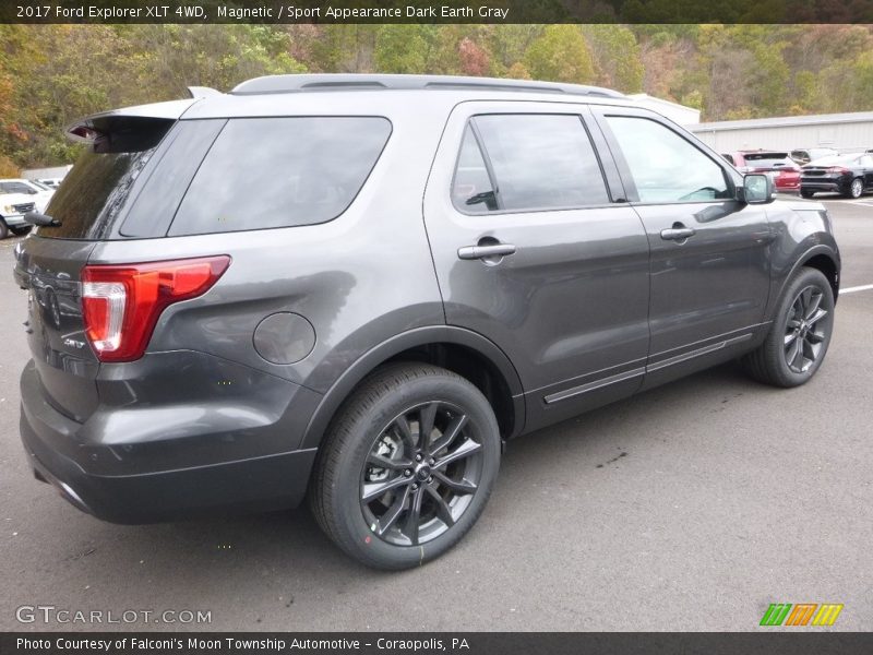 Magnetic / Sport Appearance Dark Earth Gray 2017 Ford Explorer XLT 4WD