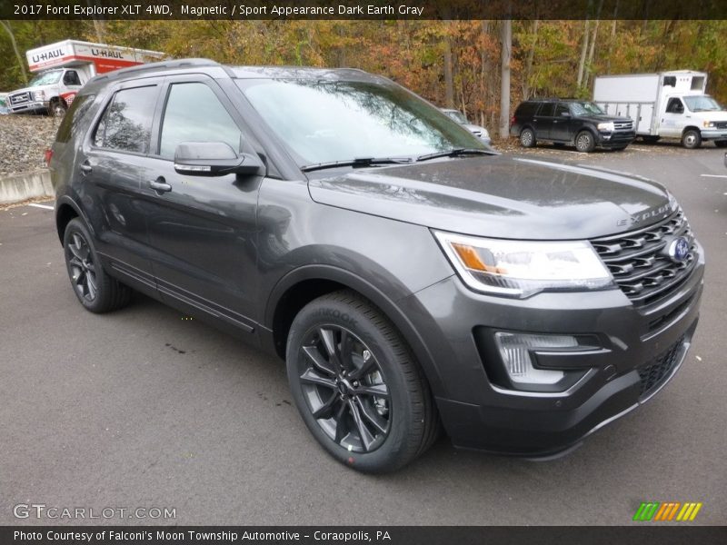 Magnetic / Sport Appearance Dark Earth Gray 2017 Ford Explorer XLT 4WD