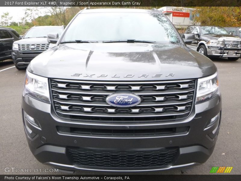 Magnetic / Sport Appearance Dark Earth Gray 2017 Ford Explorer XLT 4WD