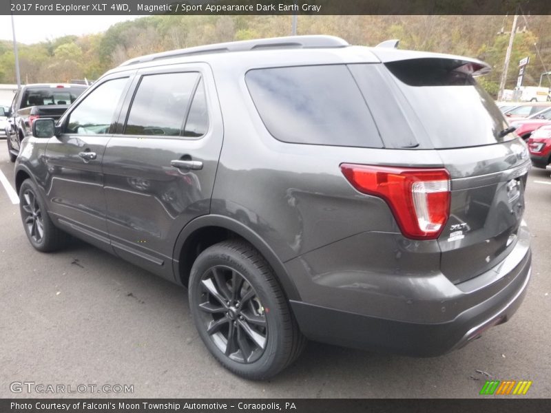 Magnetic / Sport Appearance Dark Earth Gray 2017 Ford Explorer XLT 4WD