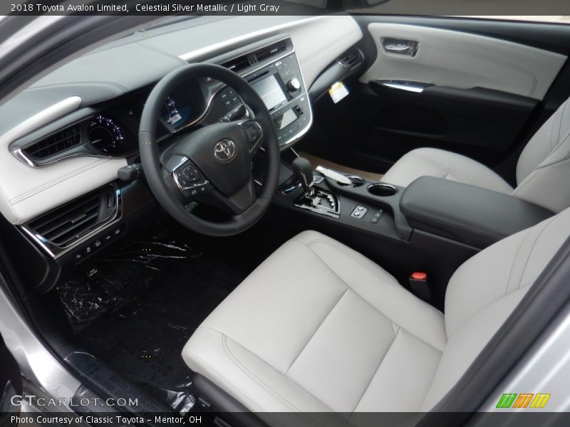 Celestial Silver Metallic / Light Gray 2018 Toyota Avalon Limited