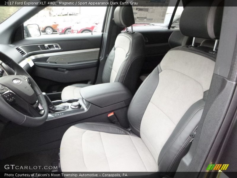 Magnetic / Sport Appearance Dark Earth Gray 2017 Ford Explorer XLT 4WD