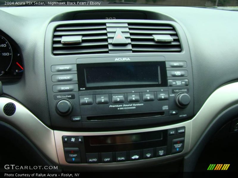 Nighthawk Black Pearl / Ebony 2004 Acura TSX Sedan