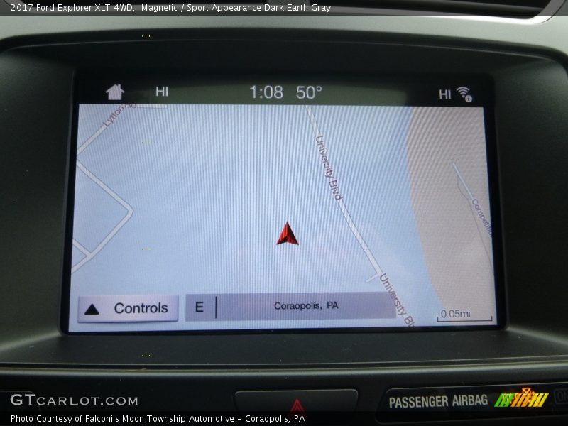 Magnetic / Sport Appearance Dark Earth Gray 2017 Ford Explorer XLT 4WD