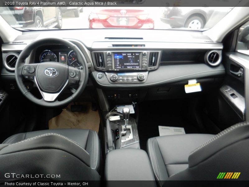 Dashboard of 2018 RAV4 Platinum AWD