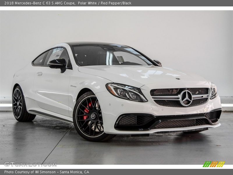Front 3/4 View of 2018 C 63 S AMG Coupe