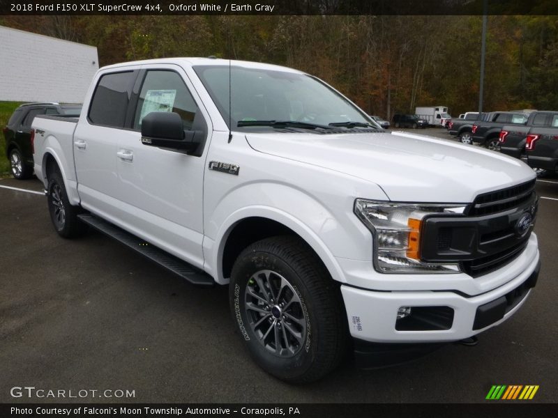 Front 3/4 View of 2018 F150 XLT SuperCrew 4x4