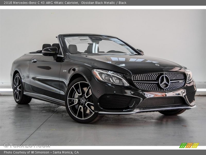 Front 3/4 View of 2018 C 43 AMG 4Matic Cabriolet