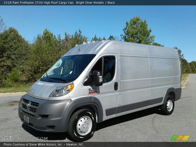 Front 3/4 View of 2018 ProMaster 2500 High Roof Cargo Van