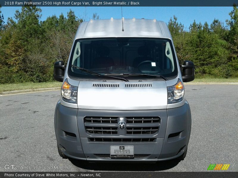 Bright Silver Metallic / Black 2018 Ram ProMaster 2500 High Roof Cargo Van