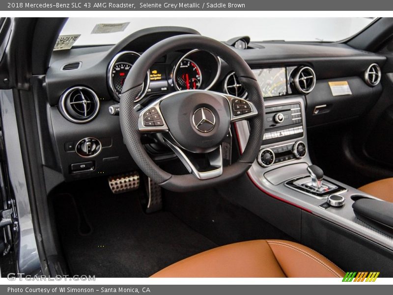 Dashboard of 2018 SLC 43 AMG Roadster