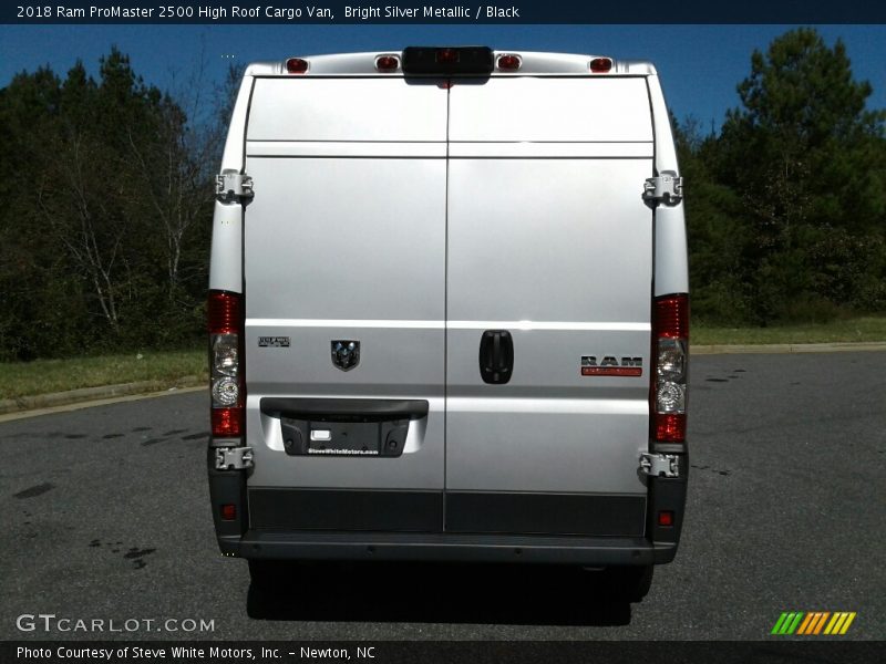 Bright Silver Metallic / Black 2018 Ram ProMaster 2500 High Roof Cargo Van