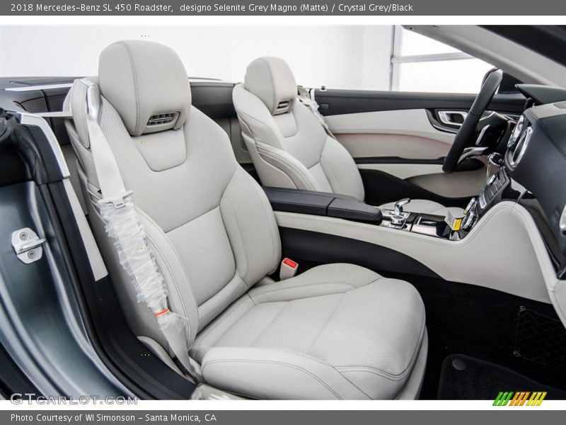 2018 SL 450 Roadster Crystal Grey/Black Interior