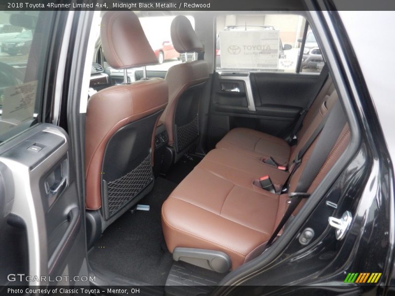 Midnight Black Metallic / Redwood 2018 Toyota 4Runner Limited 4x4