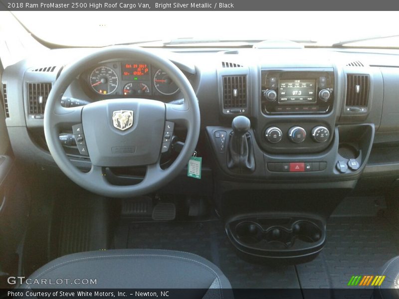 Dashboard of 2018 ProMaster 2500 High Roof Cargo Van