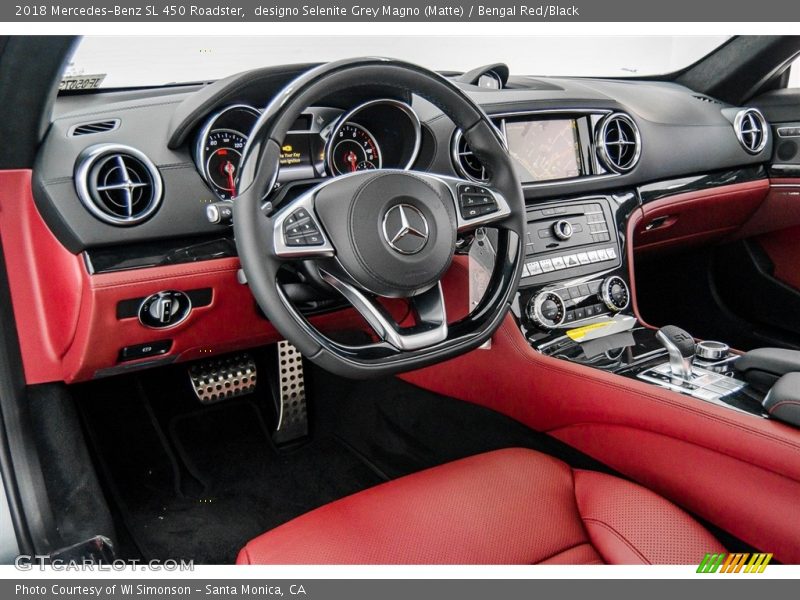 Dashboard of 2018 SL 450 Roadster