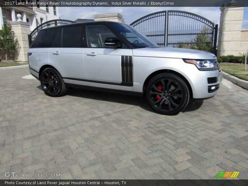 Indus Silver Metallic / Ebony/Cirrus 2017 Land Rover Range Rover SVAutobiography Dynamic