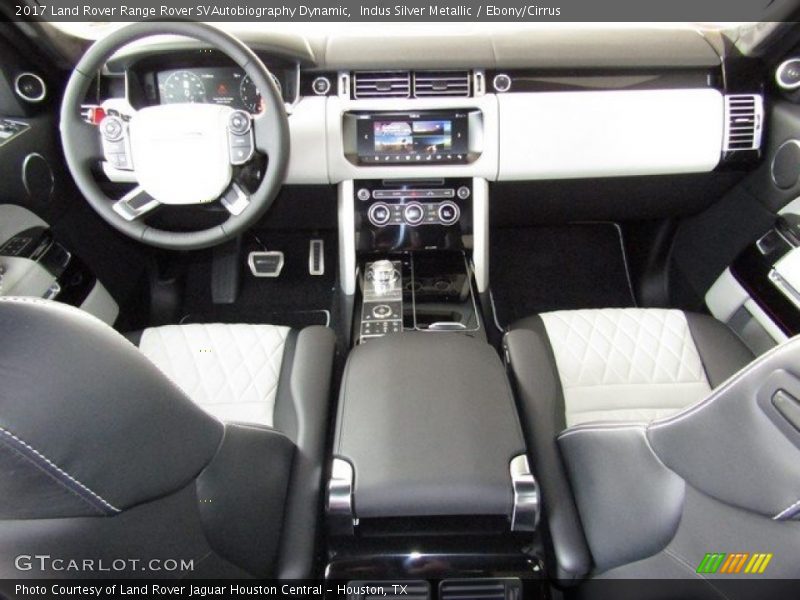 Indus Silver Metallic / Ebony/Cirrus 2017 Land Rover Range Rover SVAutobiography Dynamic