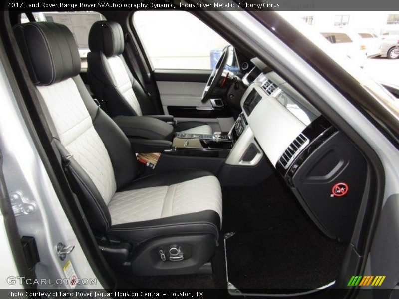 Indus Silver Metallic / Ebony/Cirrus 2017 Land Rover Range Rover SVAutobiography Dynamic
