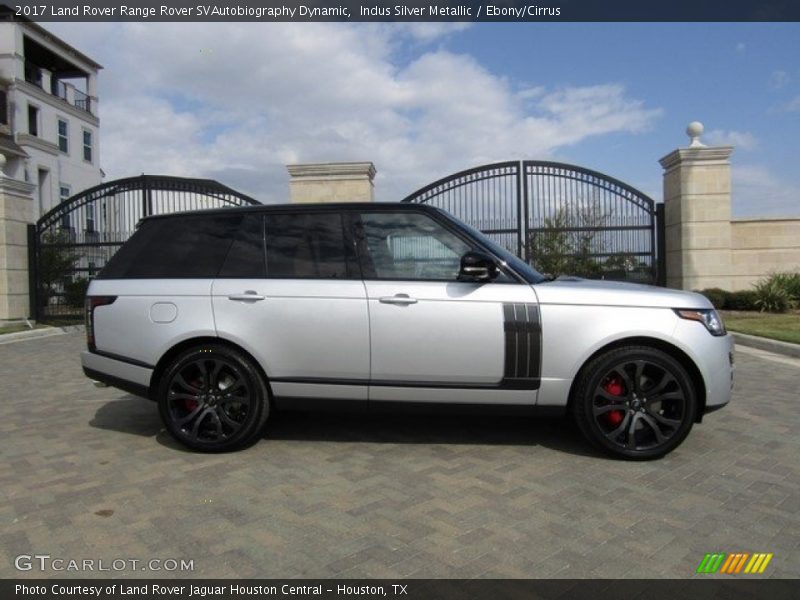 Indus Silver Metallic / Ebony/Cirrus 2017 Land Rover Range Rover SVAutobiography Dynamic