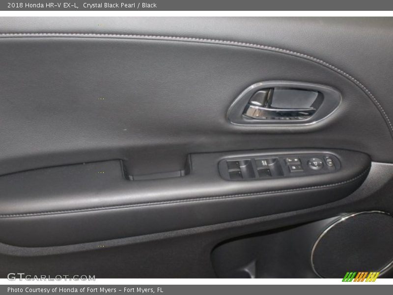 Crystal Black Pearl / Black 2018 Honda HR-V EX-L