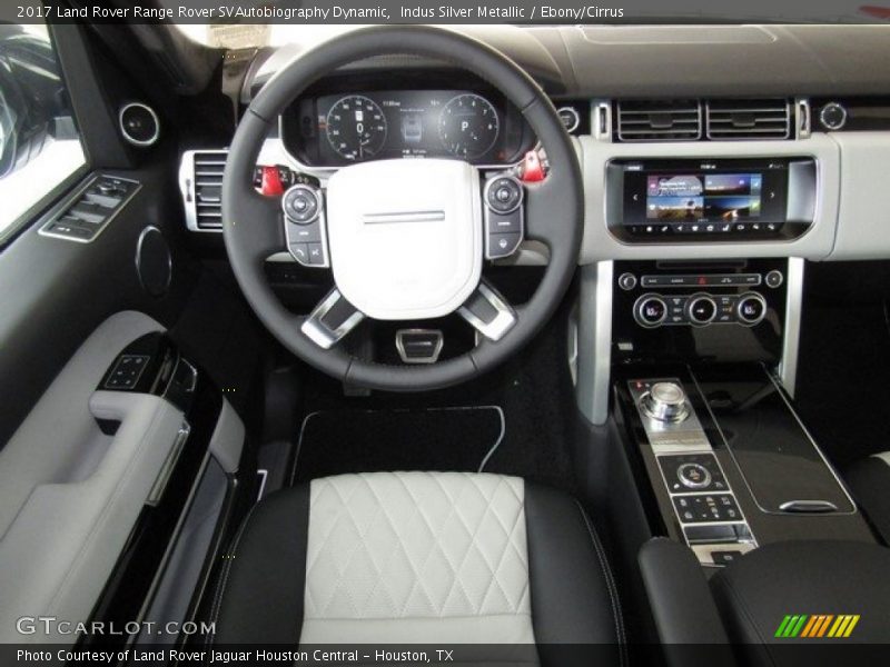 Indus Silver Metallic / Ebony/Cirrus 2017 Land Rover Range Rover SVAutobiography Dynamic