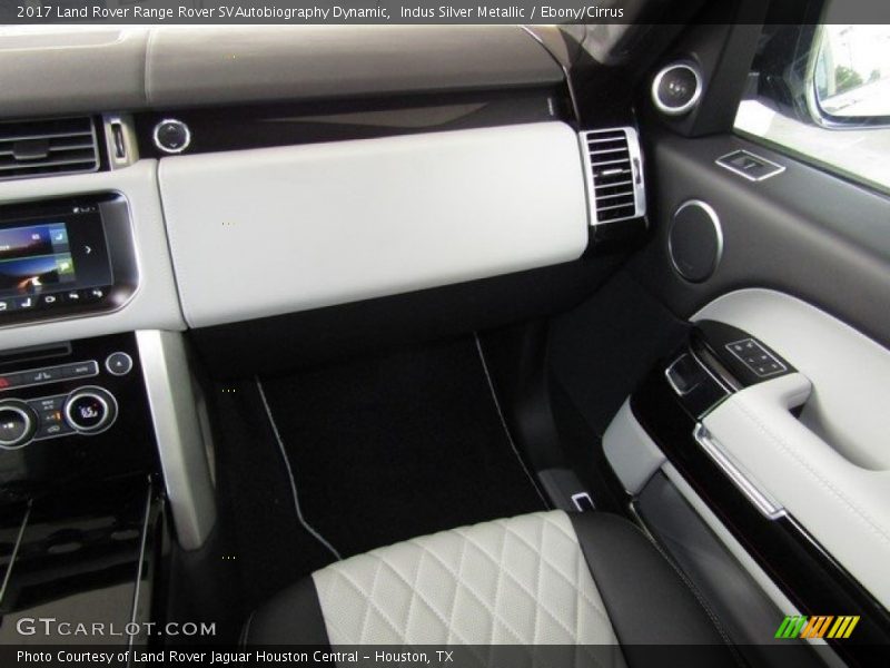 Indus Silver Metallic / Ebony/Cirrus 2017 Land Rover Range Rover SVAutobiography Dynamic