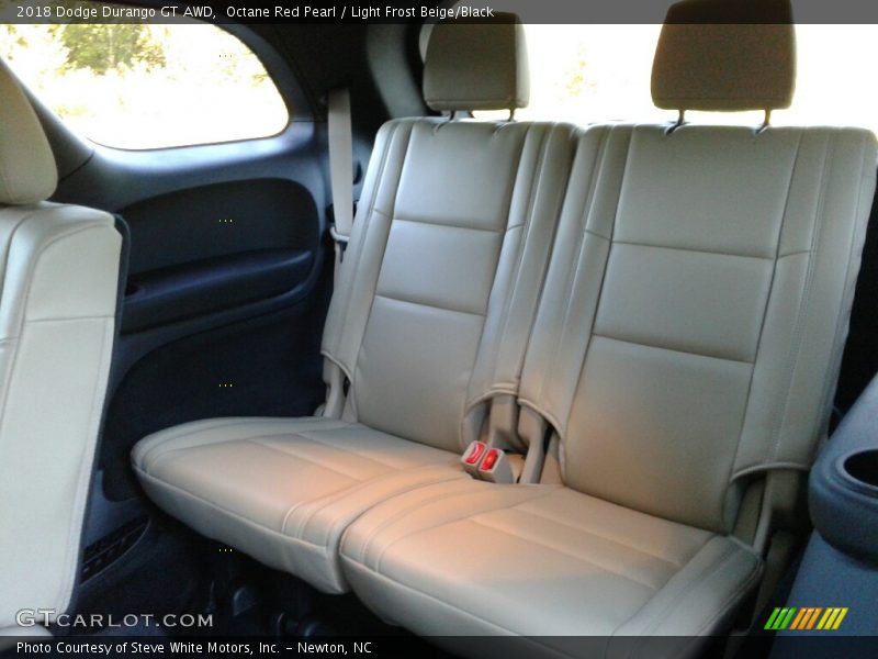 Octane Red Pearl / Light Frost Beige/Black 2018 Dodge Durango GT AWD