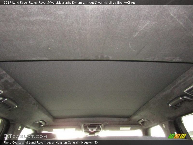 Indus Silver Metallic / Ebony/Cirrus 2017 Land Rover Range Rover SVAutobiography Dynamic