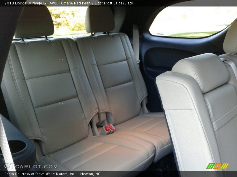 Octane Red Pearl / Light Frost Beige/Black 2018 Dodge Durango GT AWD
