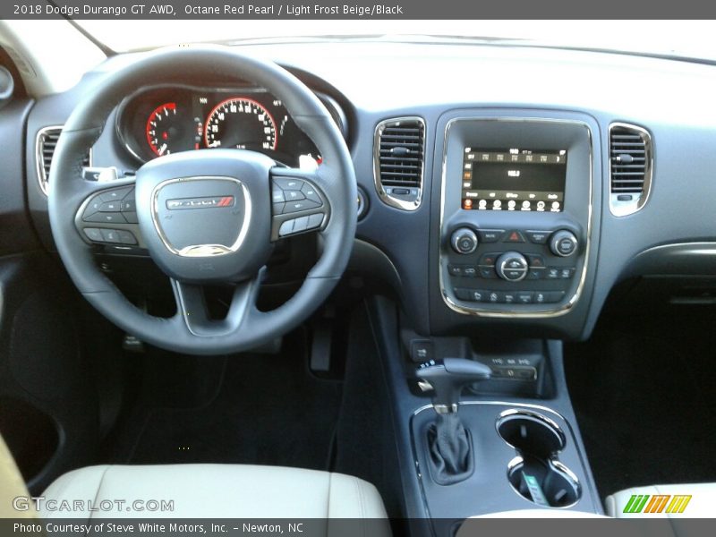 Dashboard of 2018 Durango GT AWD