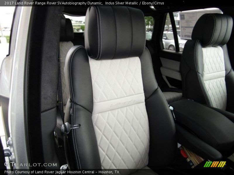 Indus Silver Metallic / Ebony/Cirrus 2017 Land Rover Range Rover SVAutobiography Dynamic