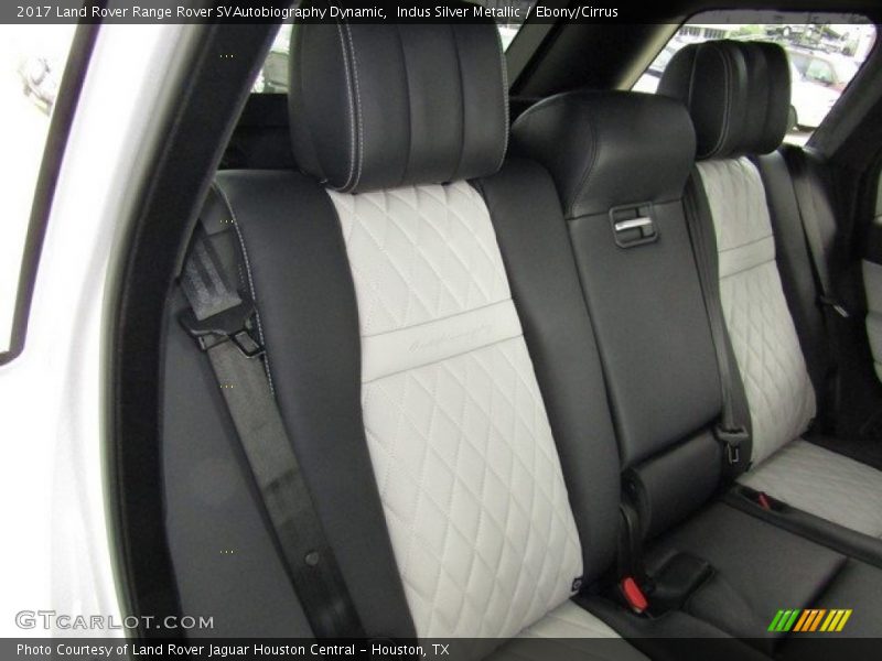 Indus Silver Metallic / Ebony/Cirrus 2017 Land Rover Range Rover SVAutobiography Dynamic
