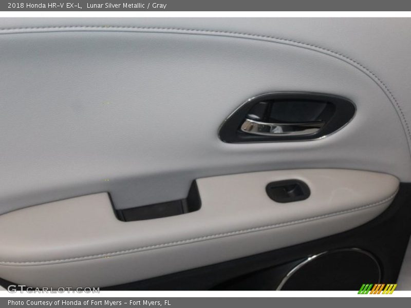 Lunar Silver Metallic / Gray 2018 Honda HR-V EX-L