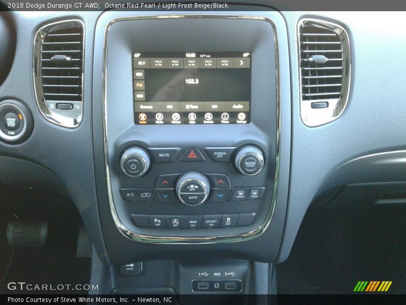 Controls of 2018 Durango GT AWD