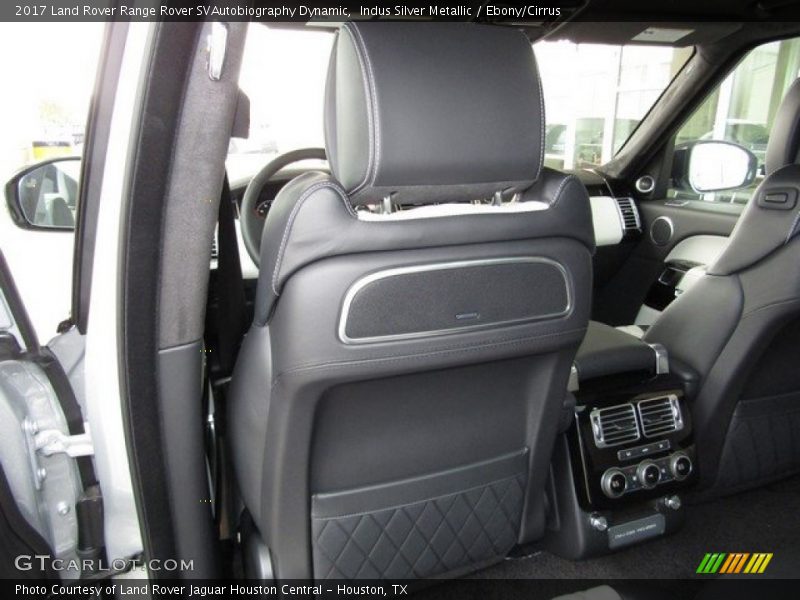 Indus Silver Metallic / Ebony/Cirrus 2017 Land Rover Range Rover SVAutobiography Dynamic