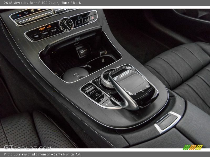 Black / Black 2018 Mercedes-Benz E 400 Coupe