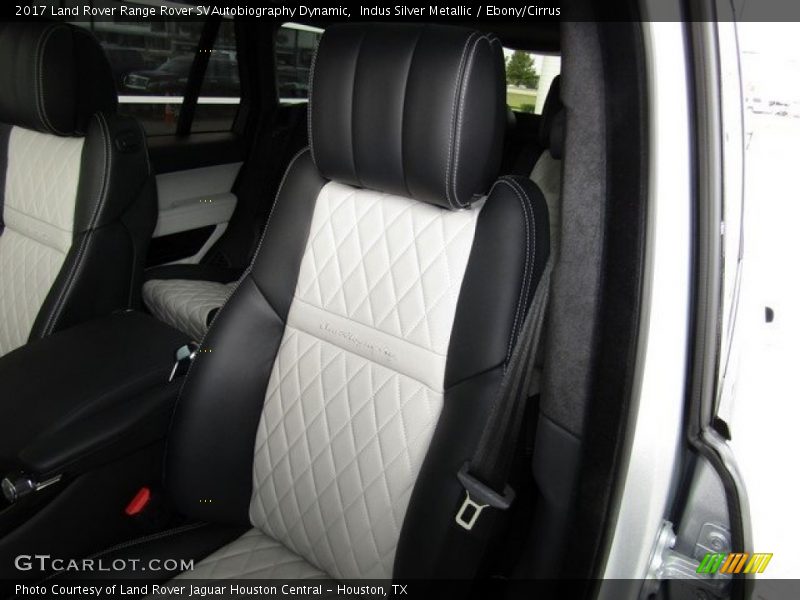 Indus Silver Metallic / Ebony/Cirrus 2017 Land Rover Range Rover SVAutobiography Dynamic