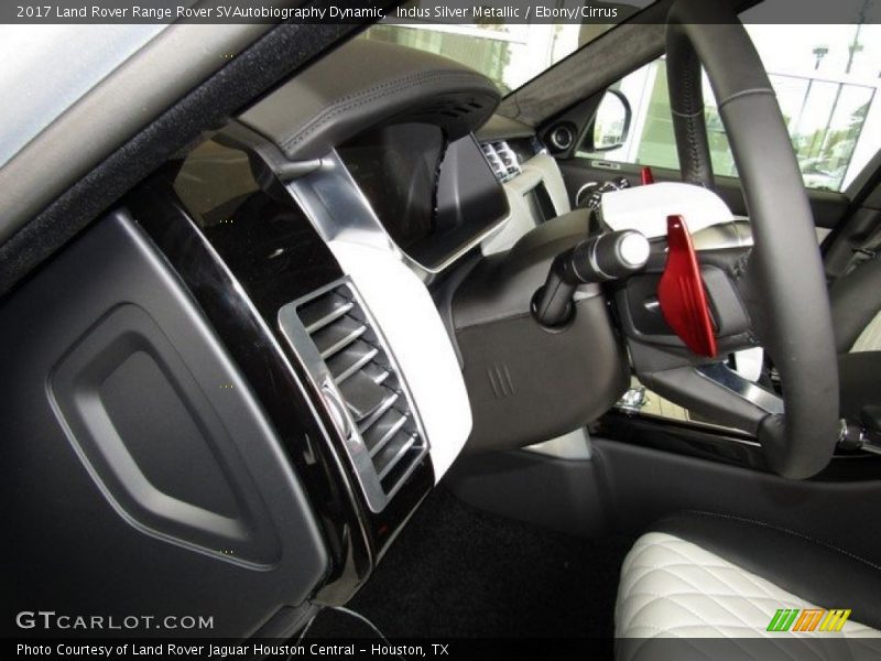 Indus Silver Metallic / Ebony/Cirrus 2017 Land Rover Range Rover SVAutobiography Dynamic