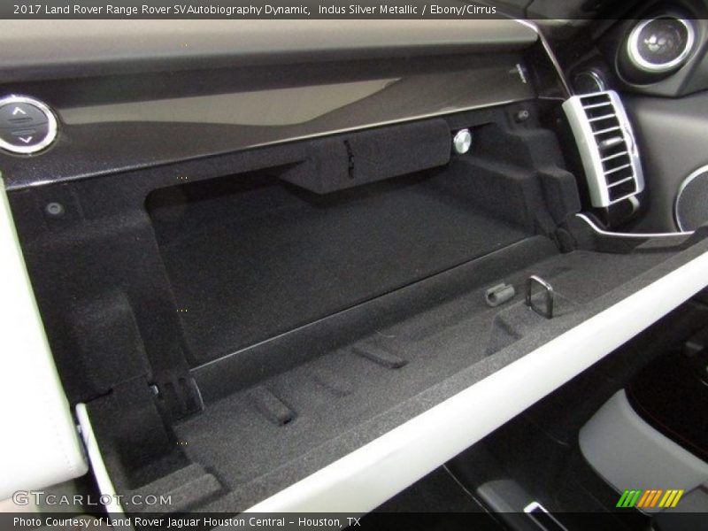 Indus Silver Metallic / Ebony/Cirrus 2017 Land Rover Range Rover SVAutobiography Dynamic