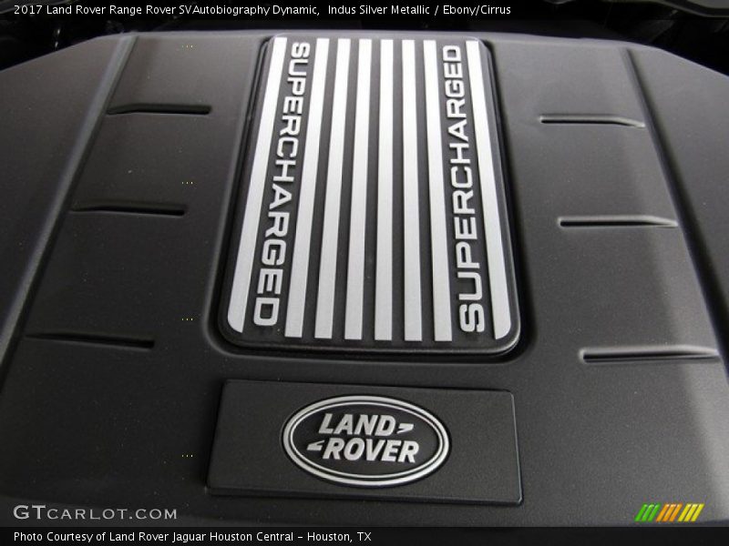 Indus Silver Metallic / Ebony/Cirrus 2017 Land Rover Range Rover SVAutobiography Dynamic