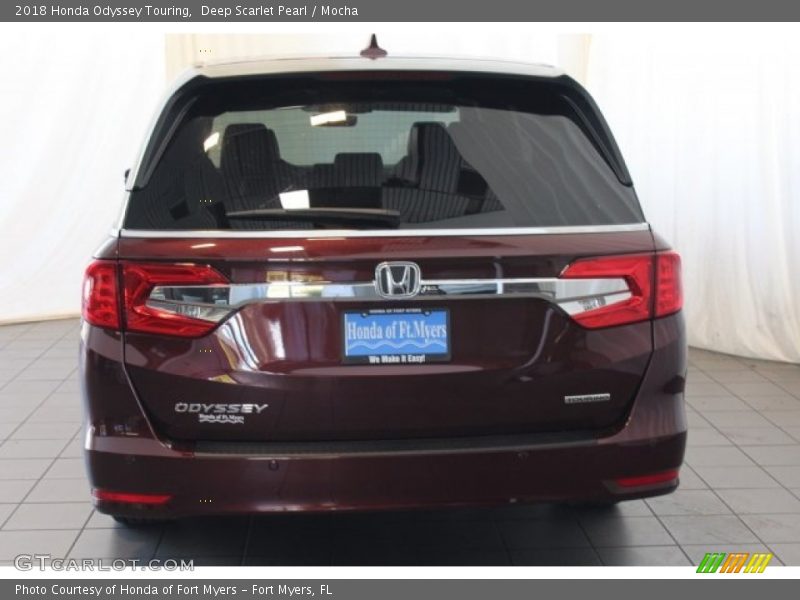 Deep Scarlet Pearl / Mocha 2018 Honda Odyssey Touring